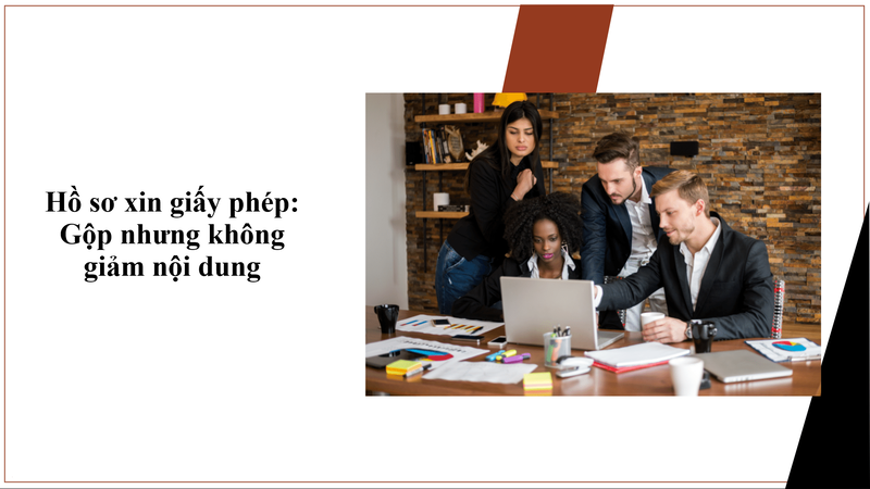 Thủ tục đầu tư xây dựng nhà ở xã hội hiện nay 4 Hồ sơ xin giấy phép gộp nhưng không giảm nội dung