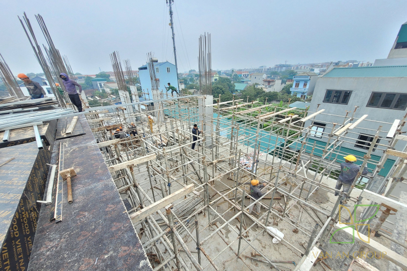 Nhà thầu thi công nhà ở xã hội tại Nghệ An 13 Lắp dựng dầm, sàn btct đảm bảo khả năng chịu lực của NOXH