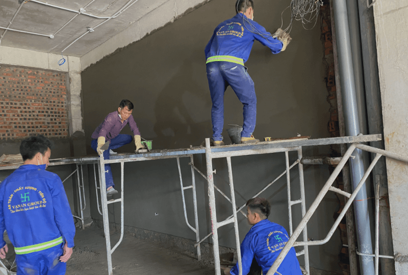 Nhà thầu thi công nhà ở xã hội tại Vĩnh Phúc 21 Thi công chống thấm các khu vực quan trọng
