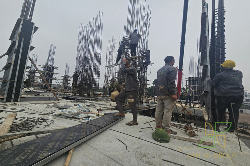 Công ty thi công xây dựng nhà ở xã hội uy tín, chuyên nghiệp 13 Thi công cột btct đảm bảo khả năng chịu lực của công trình