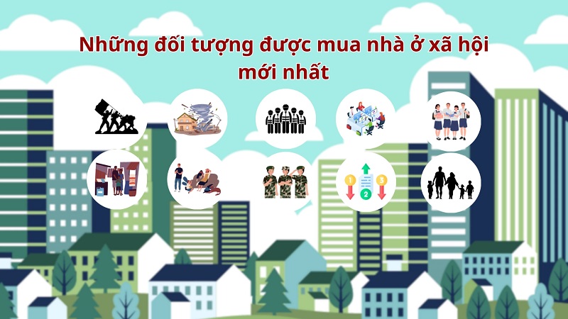 Hưỡng dẫn cách nộp hồ sơ mua nhà ở xã hội hiện nay 3 Đối tượng được mua nhà ở xã hội