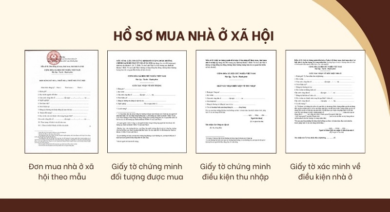 Hưỡng dẫn cách nộp hồ sơ mua nhà ở xã hội hiện nay 5 Hồ sơ mua nhà ở xã hội gồm những gì