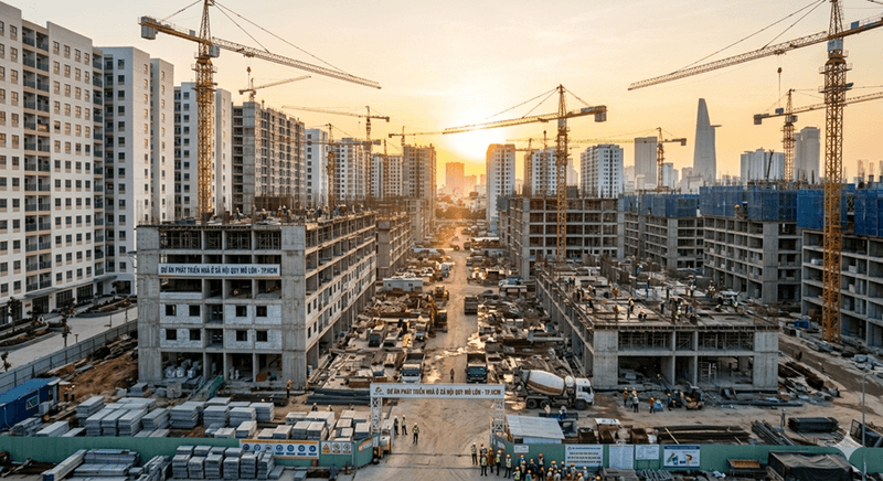 Quy định mật độ xây dựng nhà ở xã hội thấp tầng và chung cư hiện nay 7 Mật độ xây dựng nhà ở xã hội thấp tầng áp dụng theo QCVN