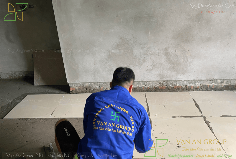 Nhà thầu thi công nhà ở xã hội tại Bắc Ninh 18 Ốp lát và sơn hoàn thiện được thực hiện theo đúng hồ sơ thiết kế