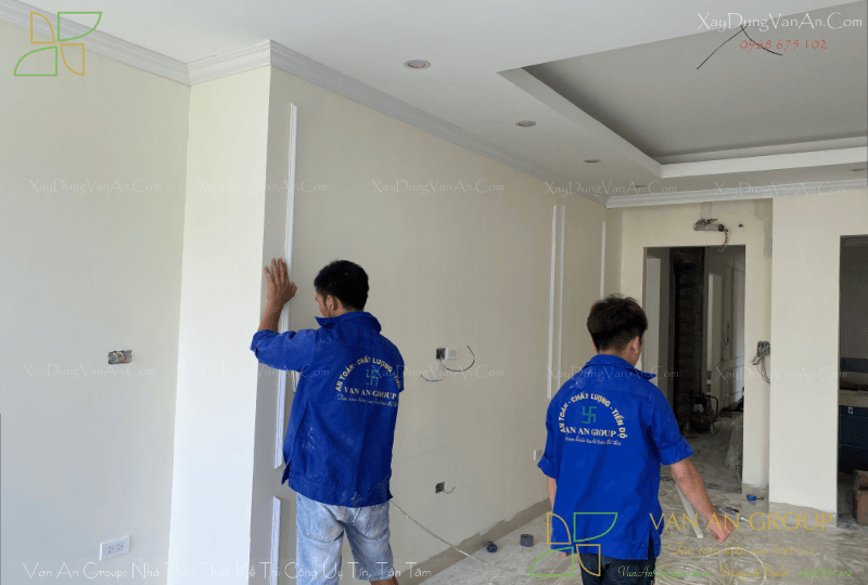 Nhà thầu thi công nhà ở xã hội tại Bắc Giang 17 Tiến hành lắp đặt đồng bộ các hạng mục kiến trúc hoàn thiện